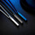 Minimalist Vertical Bar Pendant Chain – Stainless Steel Necklace for Men & Women (Silver, Black, Blue)